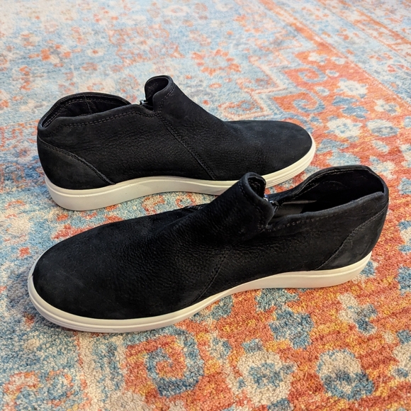 ECCO Soft 7 Low Cut Zip Bootie Women's EU 41 US 10/10.5 Suede Leather Shoes - Picture 5 of 8